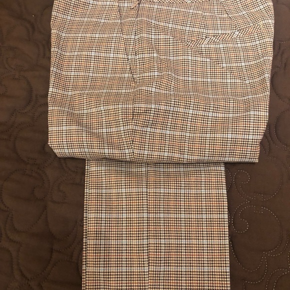 Brand new  with tag high rise RW & CO checkered pants side zipper size 6 - Picture 9 of 9